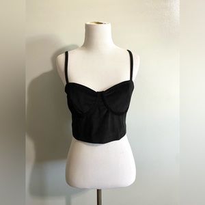 Black Underwire Top